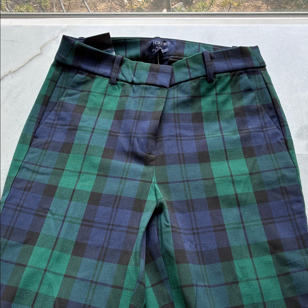 Brand New J Crew Plaid Ruby Pant - Picture 3 of 7